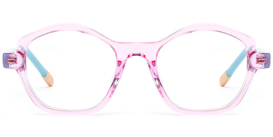 Lisse – Translucent-Pink Glasses