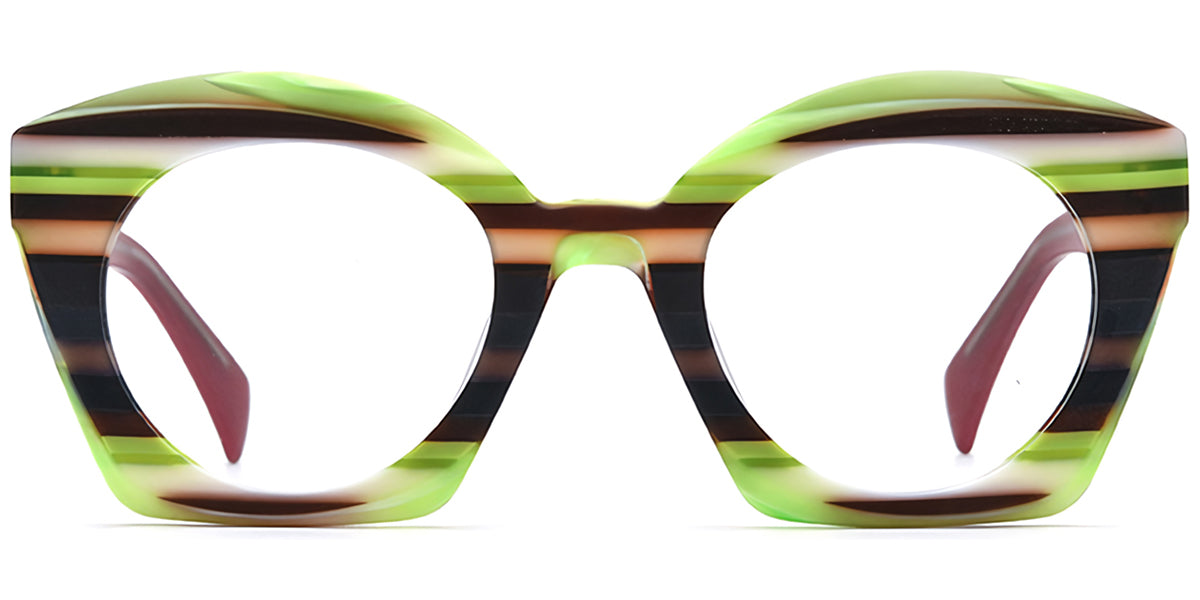 Sequim – Pattern-Green Glasses