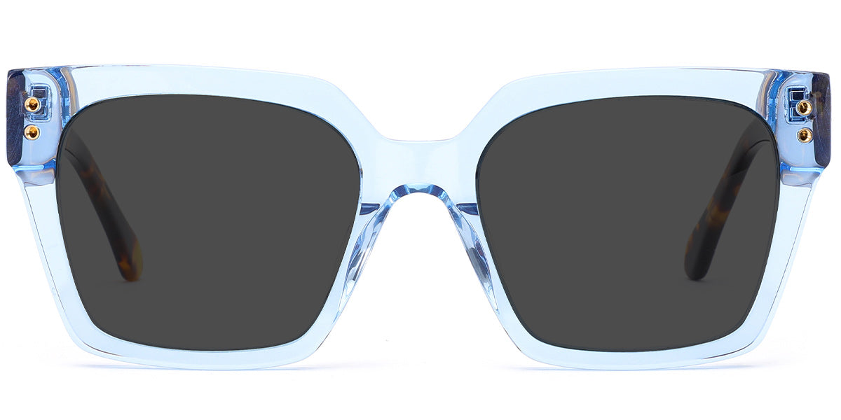 Visby – Translucent-Blue Sunglasses