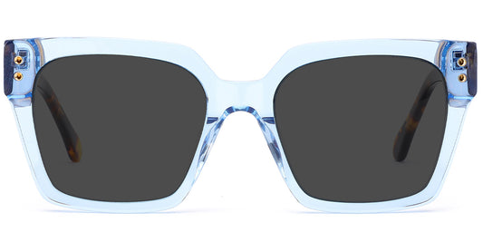 Visby – Translucent-Blue Sunglasses