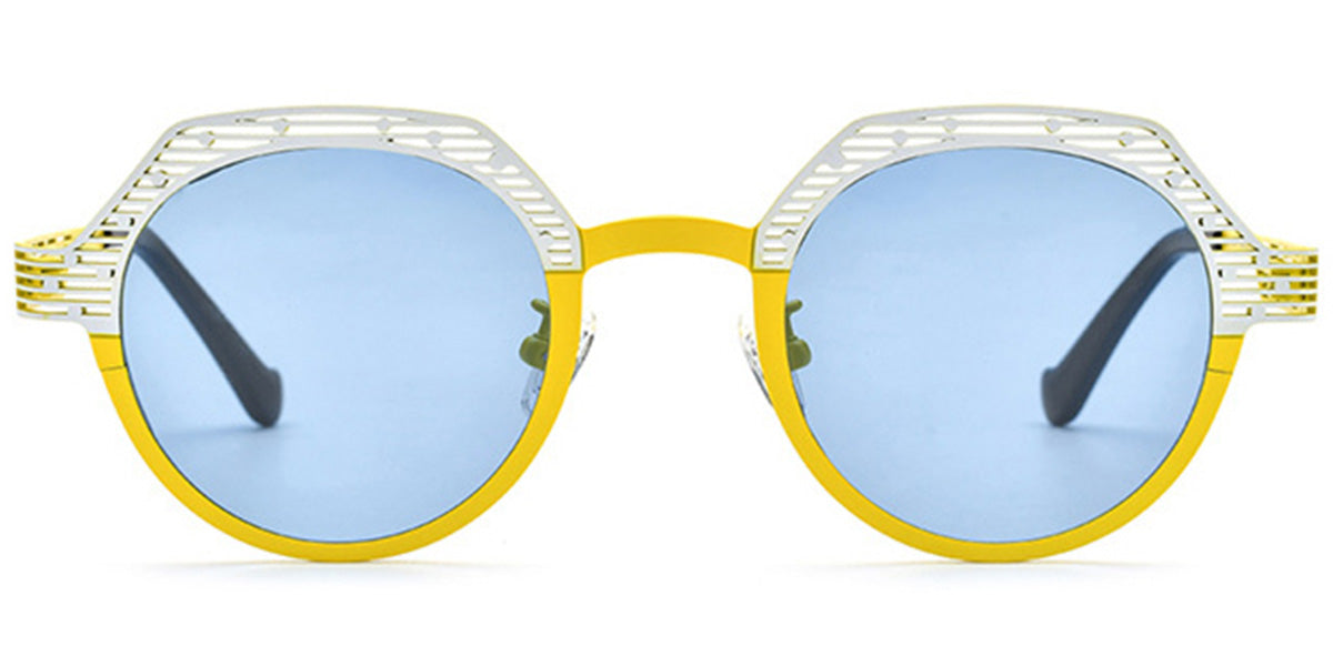 Topeka – Pattern-Yellow Sunglasses