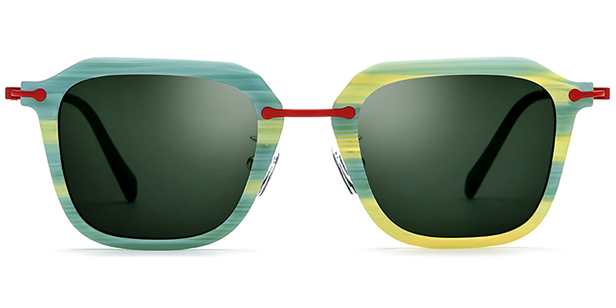 Dijon – Pattern-Yellow Sunglasses