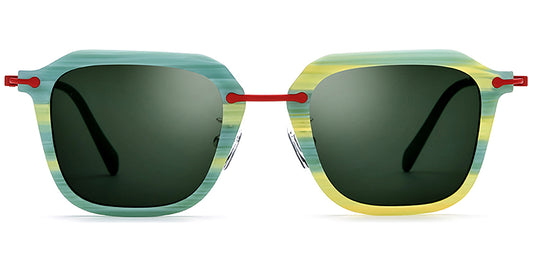 Dijon – Pattern-Yellow Sunglasses