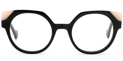 Minsk – Pattern-Black Glasses