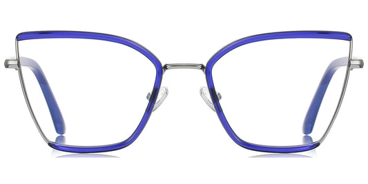 Verona – Translucent-Blue Glasses