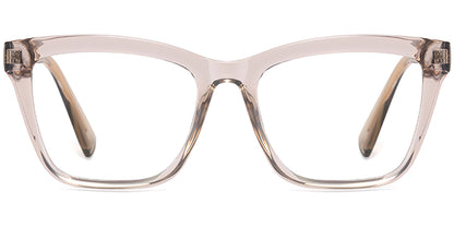 Elvas – Translucent-Brown Glasses