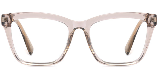 Elvas – Translucent-Brown Glasses