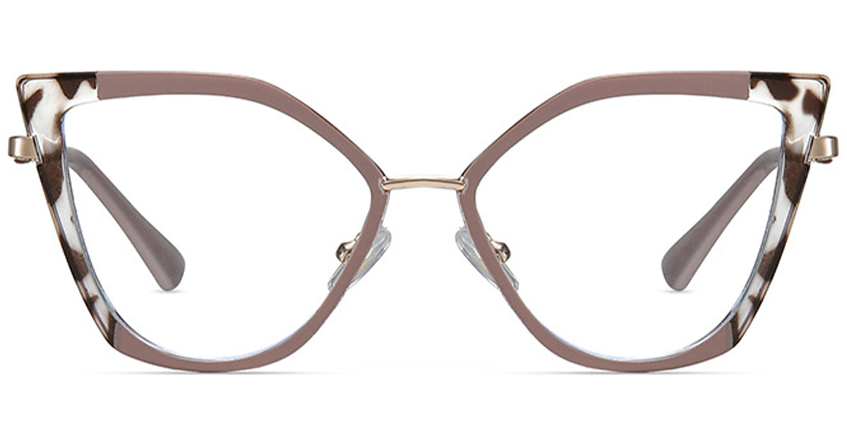 Vienna – Pattern-Pink Glasses