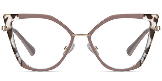 Vienna – Pattern-Pink Glasses