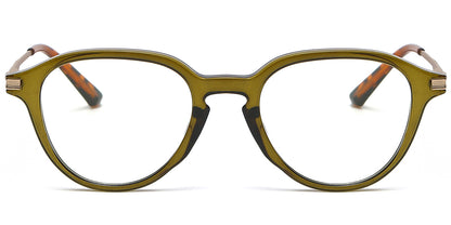 Berlin – Translucent-Green Glasses