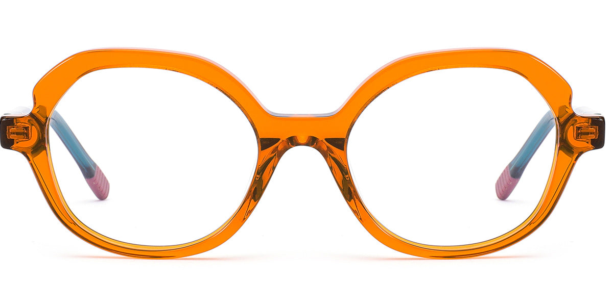 Osaka – Translucent-Orange Glasses
