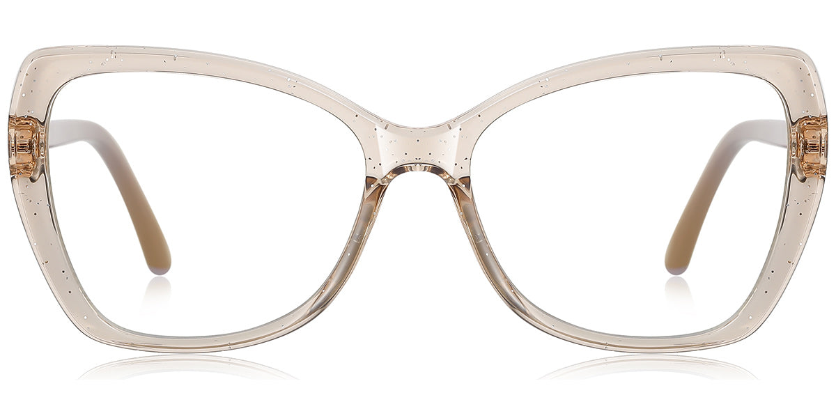 Fira – Glitter-Brown Glasses