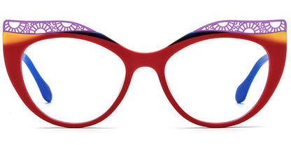 Destin – Pattern-Red Glasses