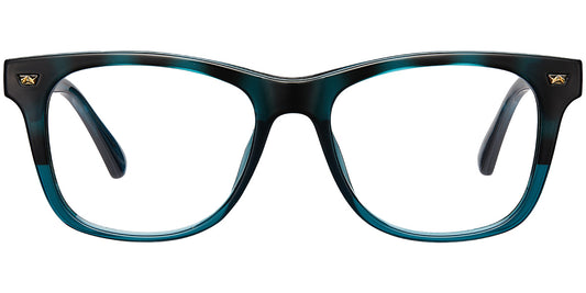 Ayr – Pattern-Green Glasses