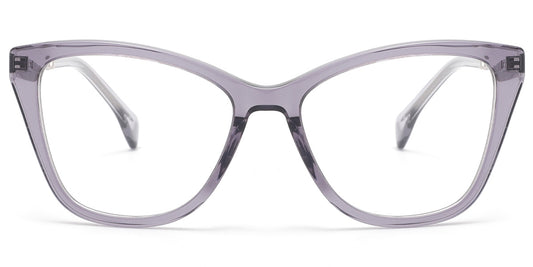 Victoria – Translucent-Grey Glasses