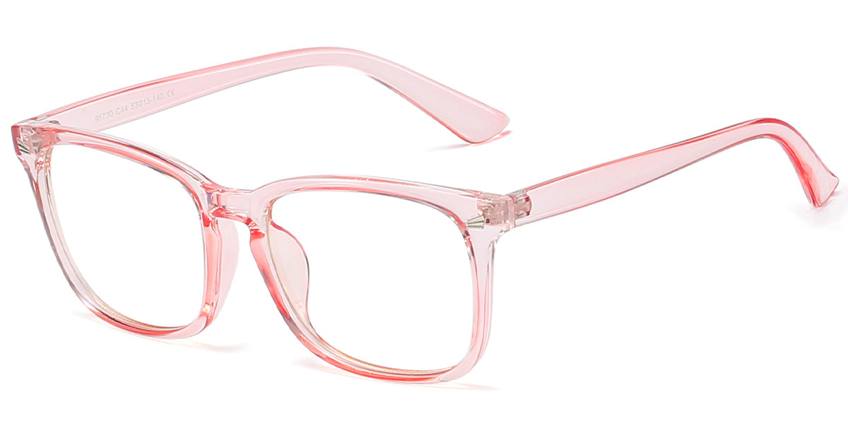 Lagos – Translucent-Pink Glasses