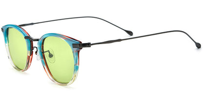 Calvi – Pattern-Blue Sunglasses