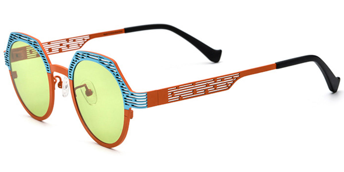 Topeka – Pattern-Blue Sunglasses