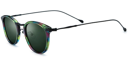 Calvi – Pattern-Green Sunglasses