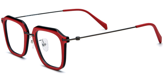 Dijon – Pattern-Red Glasses