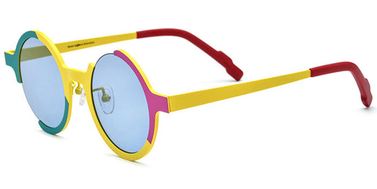 Tokyo – Pattern-Yellow Sunglasses