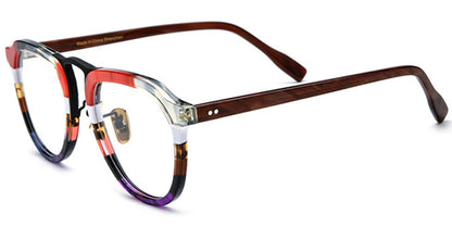 Kazan – Pattern-Black Glasses