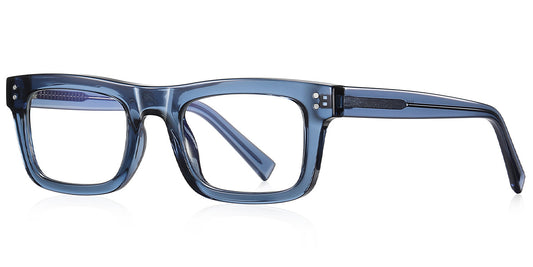 Oxford – Translucent-Blue Glasses