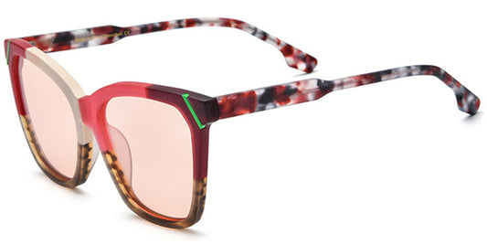 Tena – Pattern-Pink Sunglasses