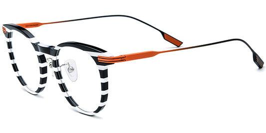 Ivalo – Pattern-Orange Glasses