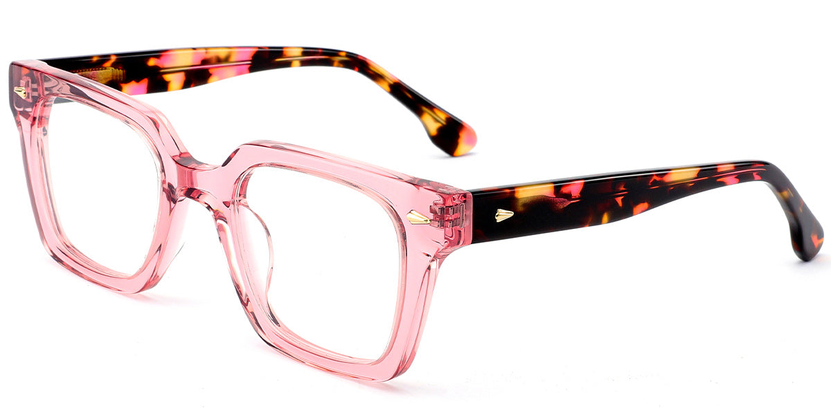 Chennai – Translucent-Pink Glasses