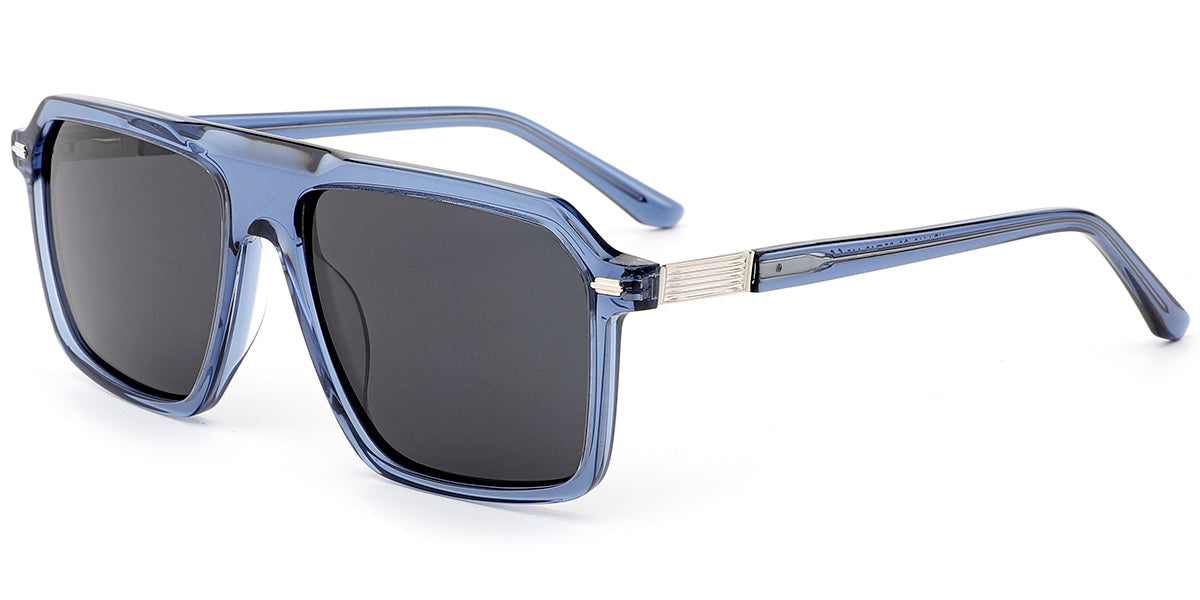 Avarua – Translucent-Blue Sunglasses