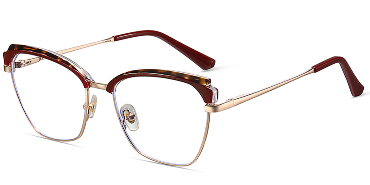 Trieste – Pattern-Red Glasses