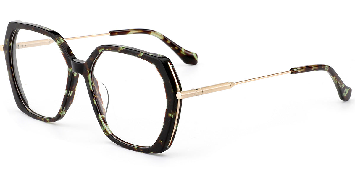 Milan – Pattern-Black Glasses