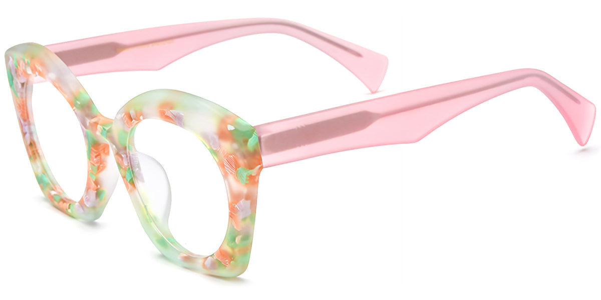 Sequim – Pattern-Pink Glasses