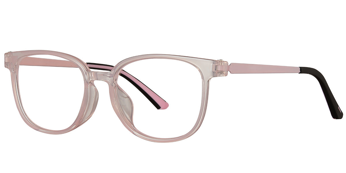 Juneau – Translucent-Pink Glasses