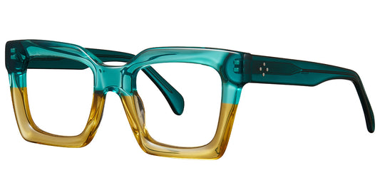 Giza – Pattern-Green Glasses