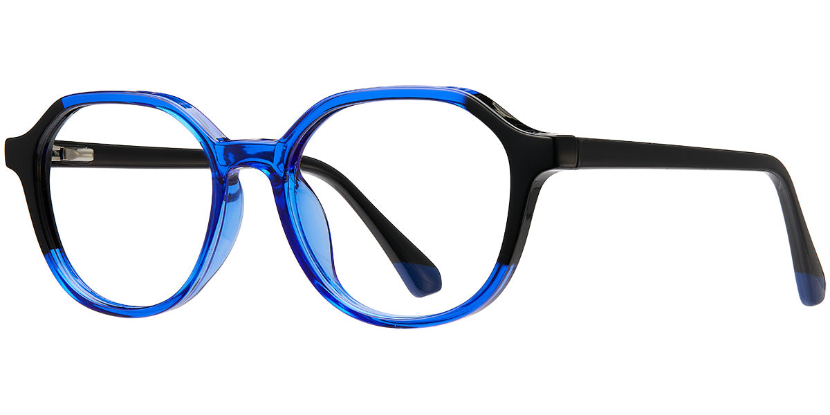 Zadar – Translucent-Blue Glasses