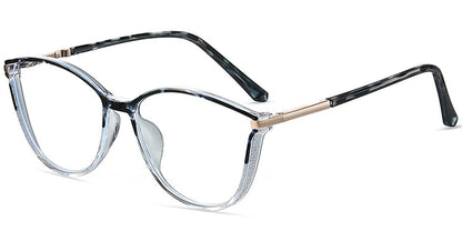 Capri – Pattern-Black Glasses