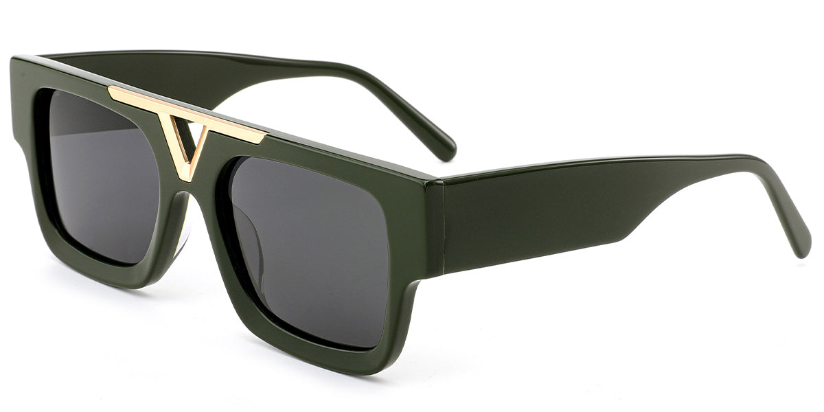 Cairo – Green Sunglasses