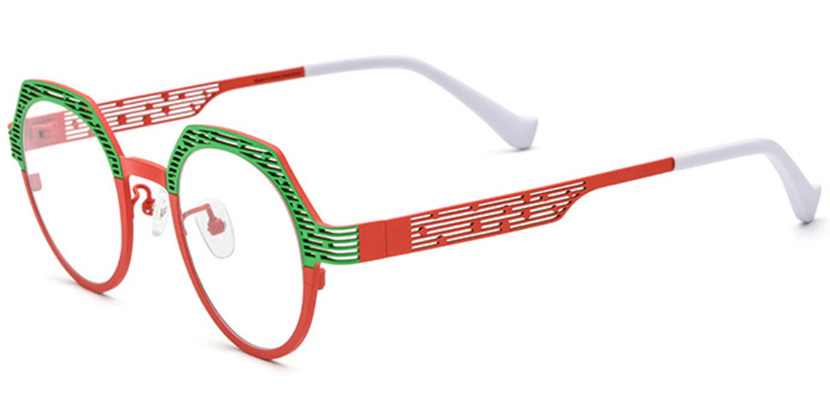 Topeka – Pattern-Green Glasses