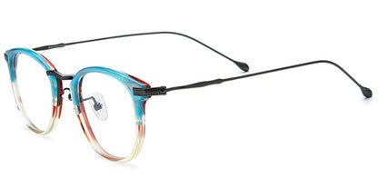Calvi – Pattern-Blue Glasses