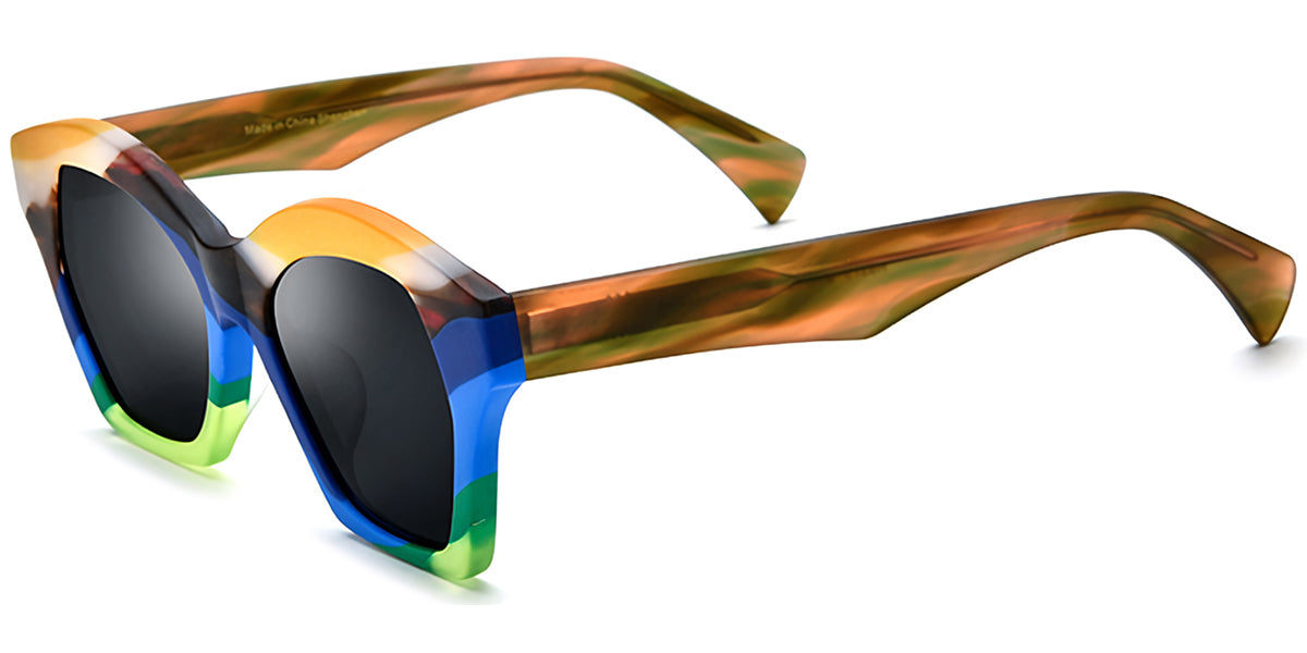 Abisko – Pattern-Blue Sunglasses