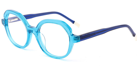 Osaka – Translucent-Blue Glasses