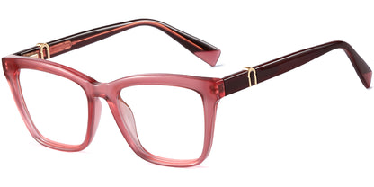 Elvas – Translucent-Red Glasses