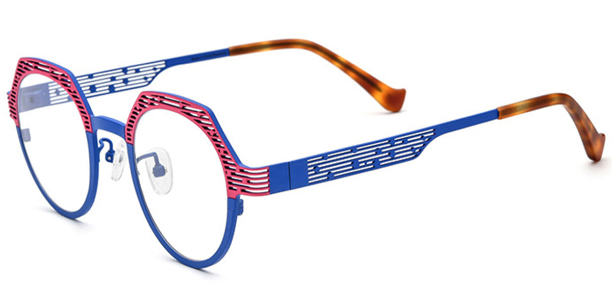 Topeka – Pattern-Pink Glasses