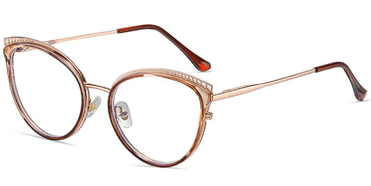 Atlanta – Pattern-Brown Glasses