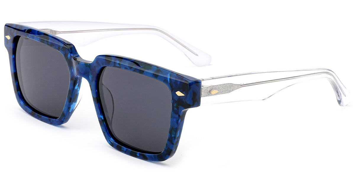 Livingstone – Pattern-Blue Sunglasses