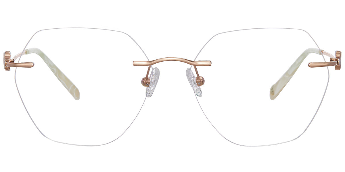 Pristina – Rose Gold Glasses