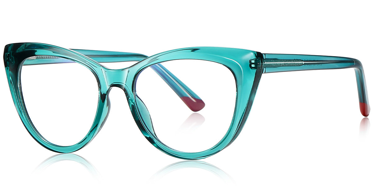 Varna – Translucent-Green Glasses