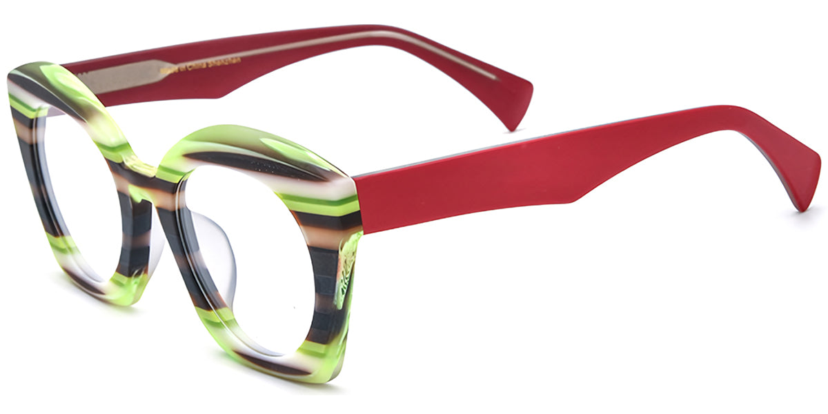 Sequim – Pattern-Green Glasses